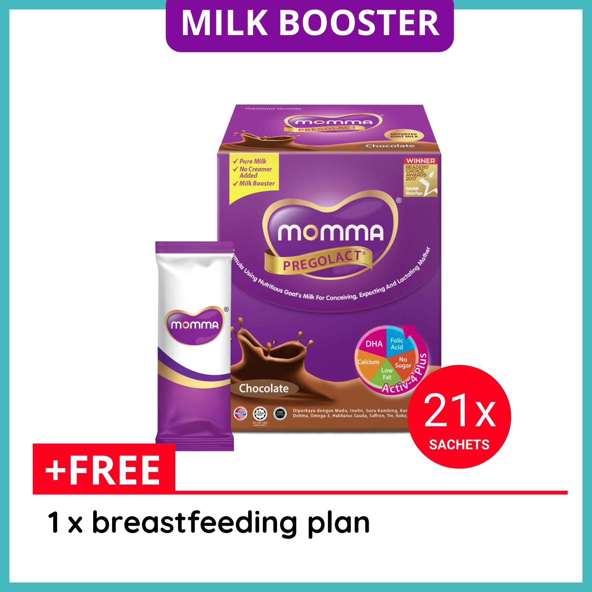 Mamabear Lactation Booster Indonesia - Booster for Breastfeeding Moms