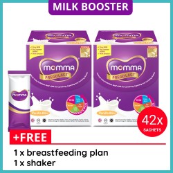 Breastfeeding Supplement: Milk Booster MOMMA® Pregolact® Vanilla Bliss - Value Pack 420g (2 Unit)