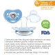 Puku Baby Pacifier 0m+ (New Born) - Blue