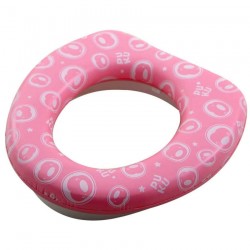PUKU Baby Kids Toddler Soft Potty Toilet Padded Seat Cover 18 months+ / Pink P17409