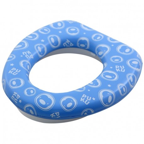 PUKU Baby Kids Toddler Soft Potty Toilet Padded Seat Cover 18 months+ / Blue P17409 