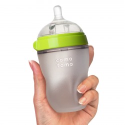 Comotomo Natural Feel Baby Bottle 250ml (Green)