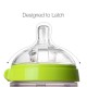 Comotomo Natural Feel Anti-Bacterial Heat Resistance Silicon Baby Bottle 250ml (Green)