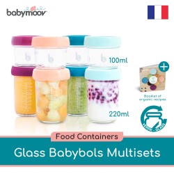 Babymoov Babybols Glass Food Container Multi Set