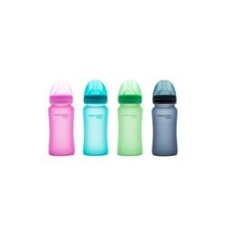 Everyday Baby Milkhero Shatter Protection (Glass Baby Bottle 240ml)