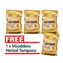 VGoddess Herbal Yoni Pearls for Yeast Infection Bacteria Vaginosis (Buy 3 Free 1)