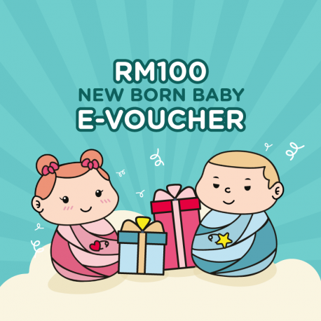 Motherhood RM 100 E-Gift Cards (Newborn Baby)