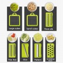 Mandoline Slicers Vegetable Graters Cutter with Stainless Steel Blades