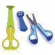 Kidsme 3-in-1 Multi-Function Food Scissors (Aquamarine)
