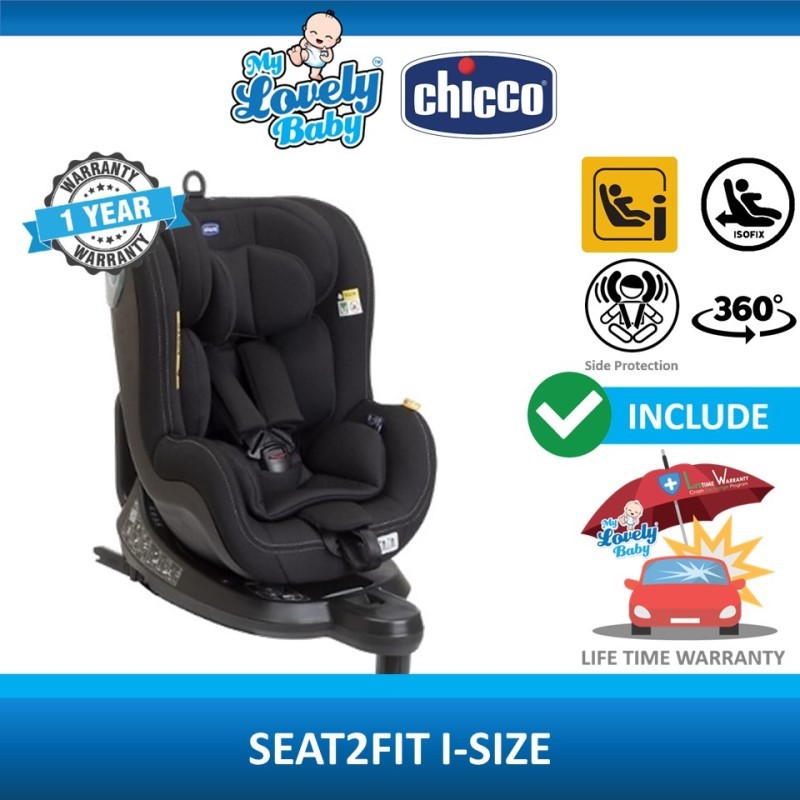 Chicco Seat2Fit isize 360 Spin Isofix Car Seat Convertible Car Seats