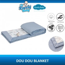 Comfy Baby Tropical Dream Dou Dou Blanket (L) - 110 x 140cm 
