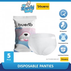 Bueno Ultra-Soft Disposable Panties Cotton - XL/XXL (5pcs)