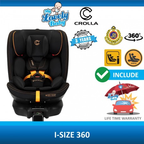 Crolla i-Size 360 R129 Spin Car Seat