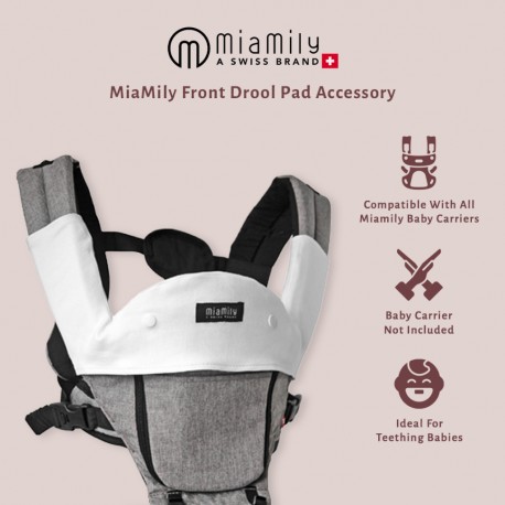 MiaMily Front Drool Pad Accessory for All MiaMily Baby Carriers