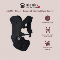 MiaMily Hipster Essential Hip Seat Baby Carrier - 3 Carry Positions