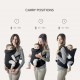 MiaMily Hipster Essential Hip Seat Baby Carrier - 3 Carry Positions