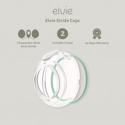 Elvie Stride Cups (2 Pieces) | Elvie Stride Accessories