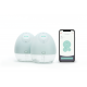 Elvie Double Electric Smart Breast Pump via App| Breast pump handsfree