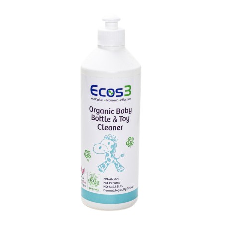 Ecos3 Organic Baby Bottle & Toy Cleaner 500ml