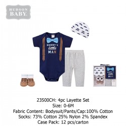 Hudson Baby Giftset (4's Pack) 23500
