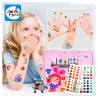 Joan Miro Tattoo & Nail Stickers For Girls