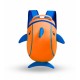 Nohoo Orange Dolphin Bag