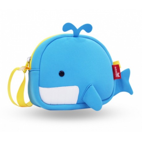 Nohoo Blue Whale Sling Bag