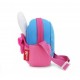Nohoo Rabbit Sling Bag (Blue/Pink)