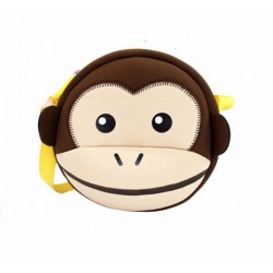 Nohoo Monkey Sling Bag (Brown)
