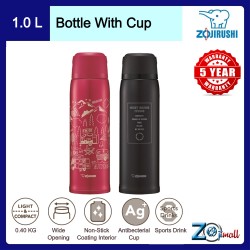 Zojirushi 1.03L S/S Bottle with Cup - SJ-JS-10