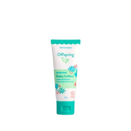 Offspring Nourishing Baby Lotion 35ml - Creamy texture to keep baby\'s skin soft and moisturised