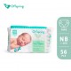 Offspring Fashion Tape diapers Newborn 56pcs