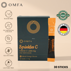 OMFA Sprinkles C Vitamin C 1,000mg Fast Melt Granule