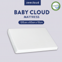 Zee Cloud® Baby Cloud Mattress (120CM x 60CM x 10Cm) / Mummy Choice / CertiPUR-US® material/ Waterproof & Washable Cover