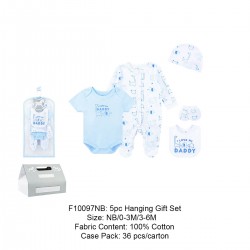 Rock A Bye Baby 5Pcs Hanging Gift Set F10097NB