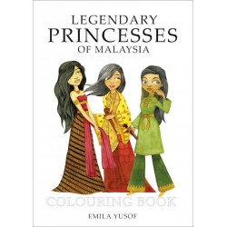 OYEZ Legendary Princesses of Malaysia (Colouring Book)