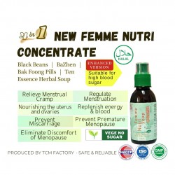 PFW Femme Nutri Concentrate(Vege N-Sugar)/Relieve Menstrual Pain and Disorders/Warm Uterus/Concentrate BakFoong, BaZhen and 