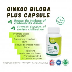 PFW Ginkgo Biloba Plus Capsule/Promote Blood Circulation/Strengthen Body Constitution/Increase Brain Power/Lower Cholesterol/Pre