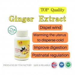 PFW Ginger Extract Capsule/ Improve Blood Circulation and Digestion/ Warm Uterus/ Relieve Cold, Indigestion, Stomach Wind, Men