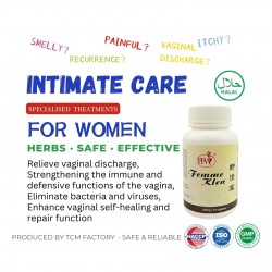 PFW Femme Klen/ Eliminate Leucorrhea/ Improve uterusHealth/ Dispel Dampness/ Reduce Inflammation/ Enhance Disease Resistance an