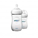 Philips Avent Natural Bottle 9oz/260ml (Twin Pack)