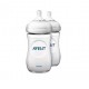 Philips Avent Natural Bottle 9oz/260ml (Twin Pack) (SCF693/23)