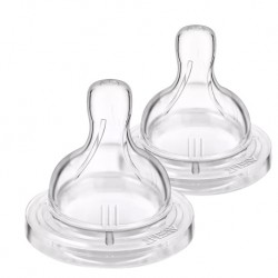 Philips Avent Classic+ Silicone Teats Variable 3M+ (2pcs/pack)