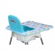 Poppy Seat High Chair Cover (Blue Owl)