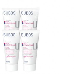 Eubos Urea Hand Cream 75ml x 4 tubes FOC Urea 10% HydroRepair Sample