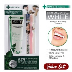 Dentiste' Premium & Natural White Toothpaste 100ml_value Set