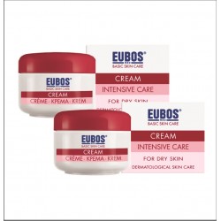 EUBOS Basic Skin Care (2 Jars EUBOS Intensive Care Cream)