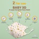 PROXIMA 4 Layer Baby 3D DUCKBILL Surgical Face Mask (Z FOR ZOO) - 20Pcs