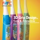 FAFC 4-in-1 Pororo Figurine Kids Toothbrush (1 Set)