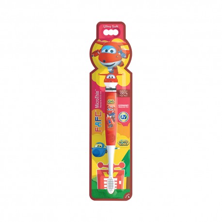 FAFC SuperWings Figurine Kids Toothbrush 1pcs (Jett)